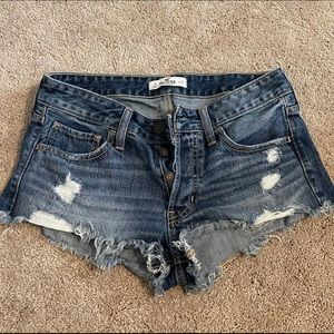 Hollister size 5 W27 Denim Jean Shorts